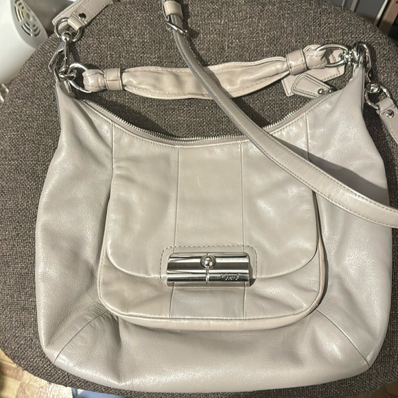 Coach 2 way bag grey - Picture 1 of 6